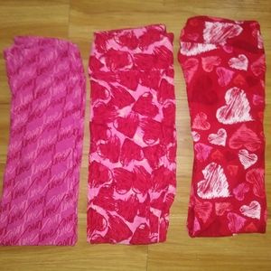 Lularoe Valentine's Day Leggings One Size